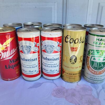 15pc VINTAGE BEER CAN COLLECTION #17