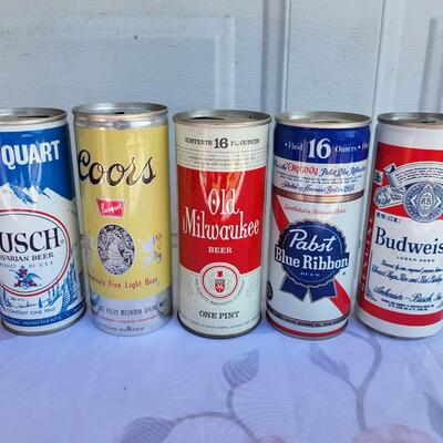 15pc VINTAGE BEER CAN COLLECTION #17