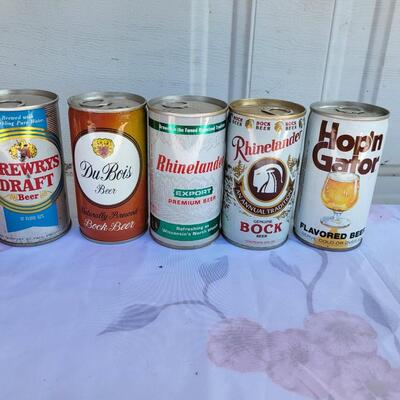 15 pc VINTAGE BEER CAN COLLECTION #18