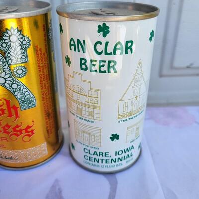 5 PC VINTAGE BEER CAN COLLECTION #19