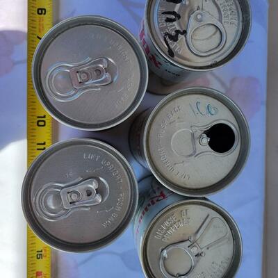5 PC VINTAGE BEER CAN COLLECTION #19