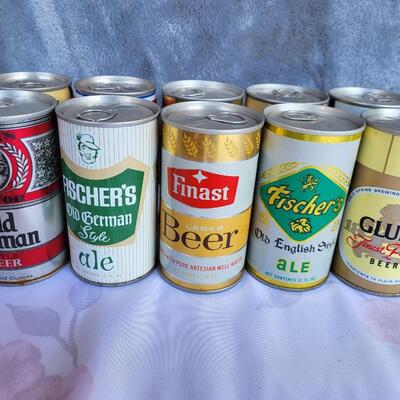 15pc VINTAGE BEER CAN COLLECTION #20