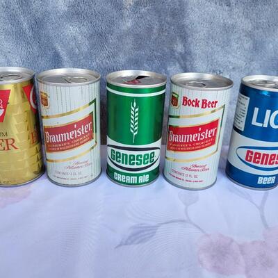 15PC VINTAGE BEER CAN COLLECTION #22