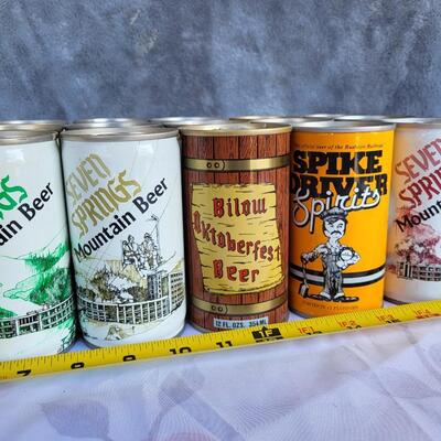 15PC VINTAGE BEER CAN COLLECTION #23