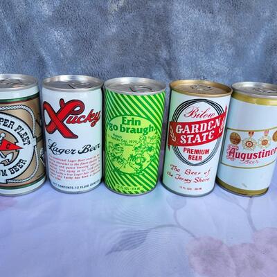 15PC VINTAGE BEER CAN COLLECTION #23