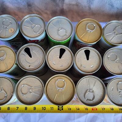 15PC VINTAGE BEER CAN COLLECTION #23