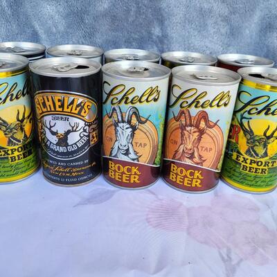 15pc VINTAGE BEER CAN COLLECTION #24