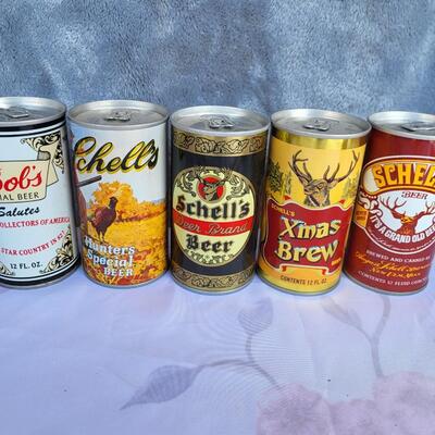 15pc VINTAGE BEER CAN COLLECTION #24