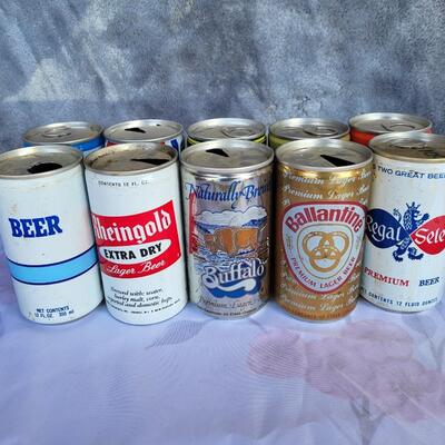 15pc VINTAGE BEER CAN COLLECTION #28