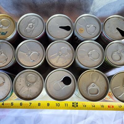 15pc VINTAGE BEER CAN COLLECTION #29