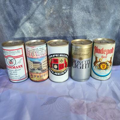 15pc VINTAGE BEER CAN COLLECTION #30