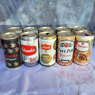 15pc VINTAGE BEER CAN COLLECTION #30