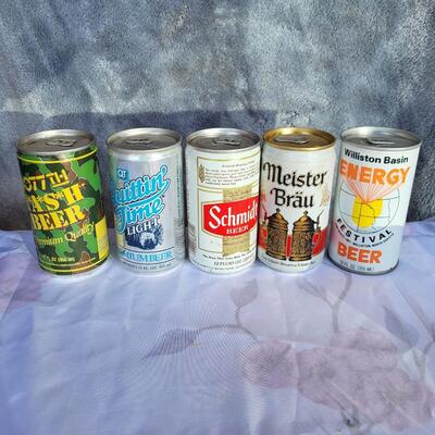 15pc VINTAGE BEER CAN COLLECTION #31