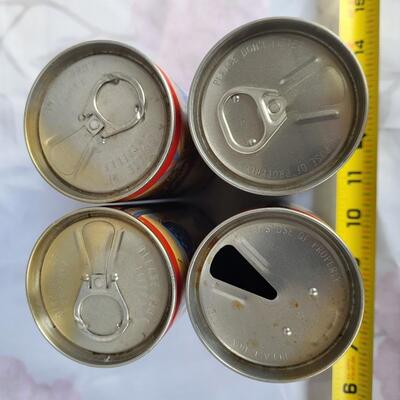 4PC VINTAGE LUCKY BEER CAN COLLECTION #35