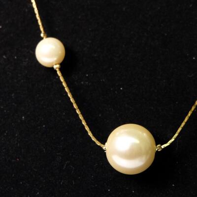 Costume Pearl Set, In Box