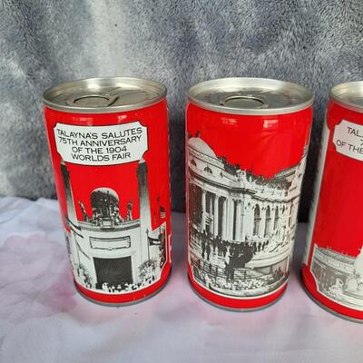4pc VINTAGE TALAYNAS BEER CAN COLLECTION #37