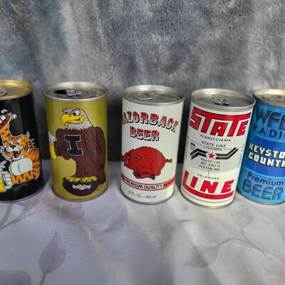 15 pc VINTAGE BEER CAN COLLECTION #39
