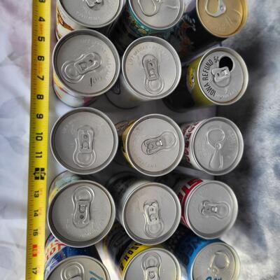 15 pc VINTAGE BEER CAN COLLECTION #39