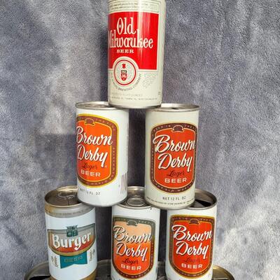 21pc VINTAGE BEER CAN COLLECTION #40