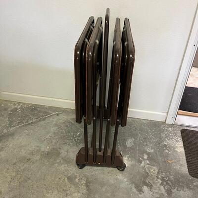 TV Trays with Stand (G-MG)