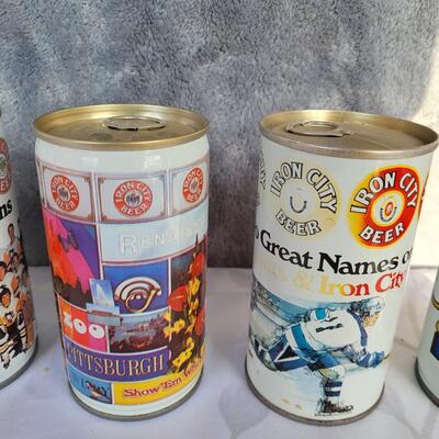 VINTAGE PITTSBURGH HISTORY BEER CAN COLLECTION