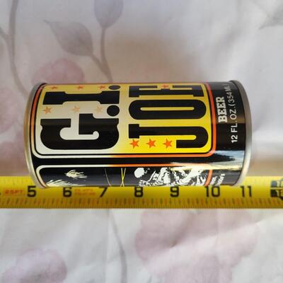 1 GI JOE VINTAGE BEER CAN