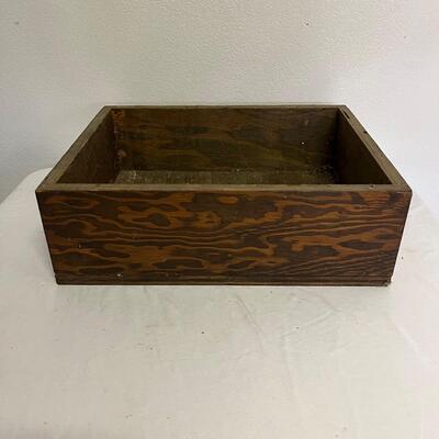 Wooden Boxes & Stool (G-MG)