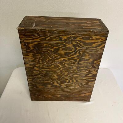 Wooden Boxes & Stool (G-MG)