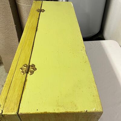 Wooden Boxes & Stool (G-MG)