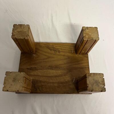 Wooden Boxes & Stool (G-MG)