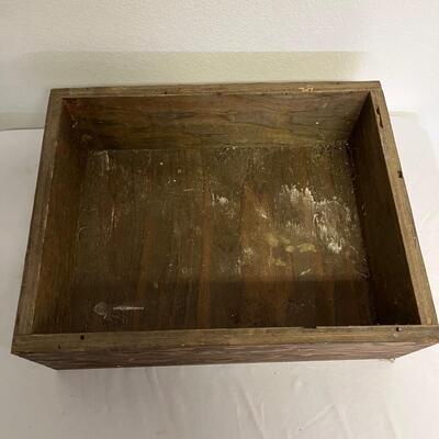 Wooden Boxes & Stool (G-MG)