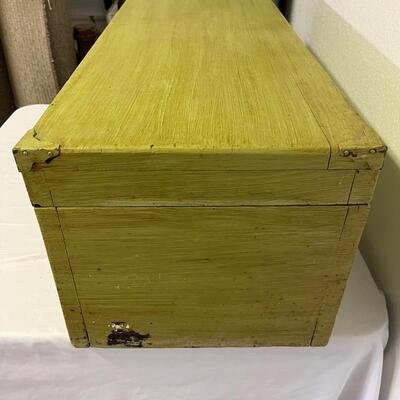 Wooden Boxes & Stool (G-MG)
