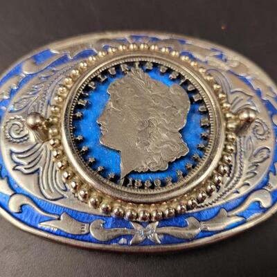 MORGAN DOLLAR STYLE BELT BUCKLE