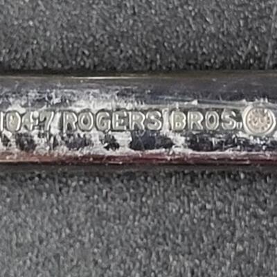 18 pc MONOGRAMMED 1847 ROGERS BRO XS TRIPLE SILVERWARE