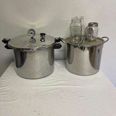 Presto 17 Quart Pressure Cooker & Canning Supplies (G-MG)