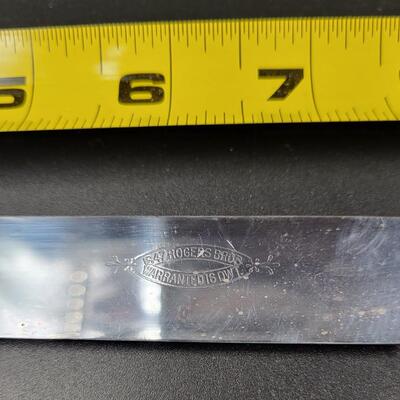 1847 ROGER CO TRIPLE PLATE BOXED SILVER PLATE KNIFE & FORK SETS