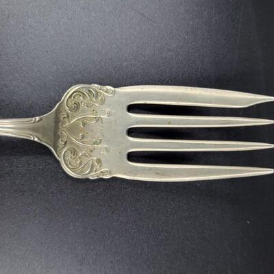 ALASKAN SILVER SERVNG FORK