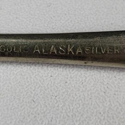 ALASKAN SILVER SERVNG FORK