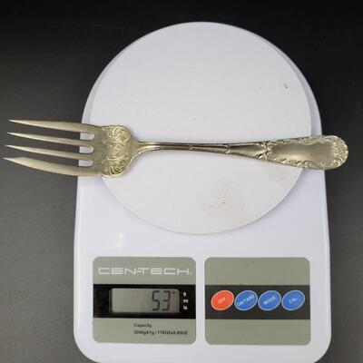 ALASKAN SILVER SERVNG FORK