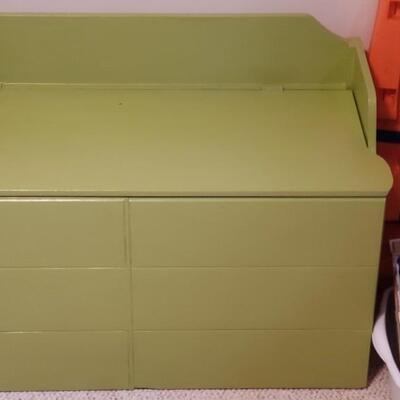Wood toy box/  storage box