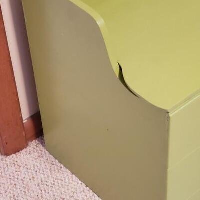 Wood toy box/  storage box