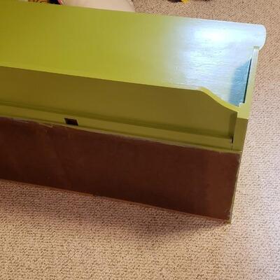 Wood toy box/  storage box