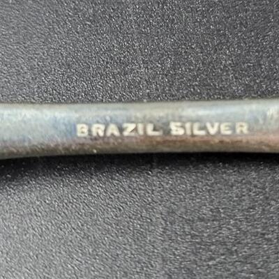 BRAZILIAN SILVER SPREADING KNIFE