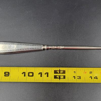 ANTIQUE STERLING BUTTON HOOK #2