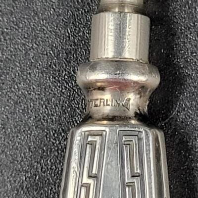 ANTIQUE STERLING BUTTON HOOK #2