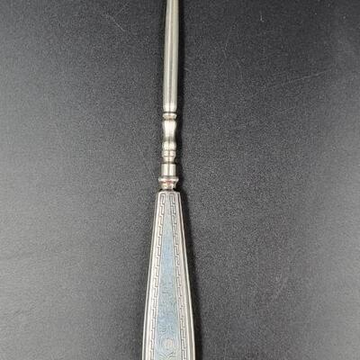 ANTIQUE STERLING BUTTON HOOK #2