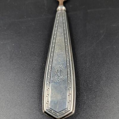 ANTIQUE STERLING DECORATIVE NAIL FILE