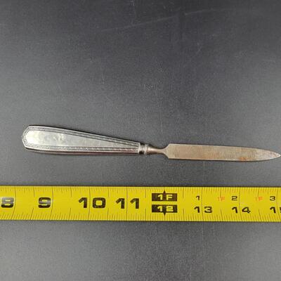 ANTIQUE STERLING DECORATIVE NAIL FILE