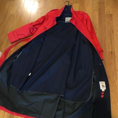 7 Ladies Coats Sizes M & L (Landâ€™s End, London Fog & More) & Size 10 Rubber Boots (H-KM)