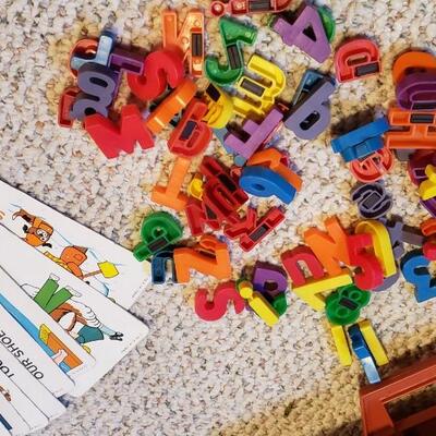 Vintage toy fisher price school desk